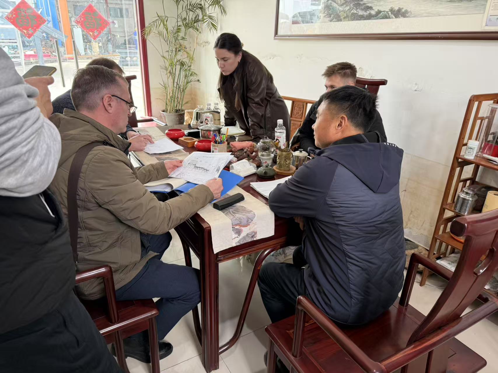 俄羅斯用戶考察訂購泥石分離機